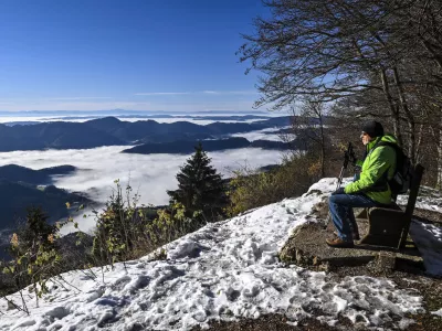 Neprecenljiv razgled s Čemšeniške planine / Foto: Franci Horvat