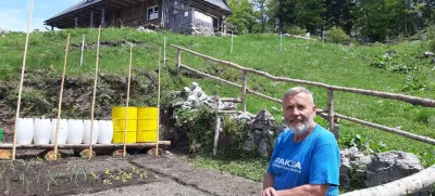 Franc Beguš Orožnova koča in vrt / Foto: Osebni Arhiv