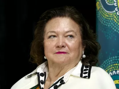 Gina Rinehart se z najstarejšima potomcema Johnom in Bianco že leta srečuje prek odvetnikov v sodnih dvoranah. / Foto: Profimedia