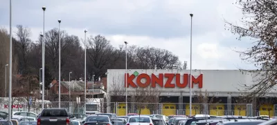 ﻿- 04.02.2019 - Zagreb - Hrvaška trgovska veriga Konzum, ki je del koncerna Agrokor, Ullica Marijana Čavića 1a //FOTO: Matjaž Rušt