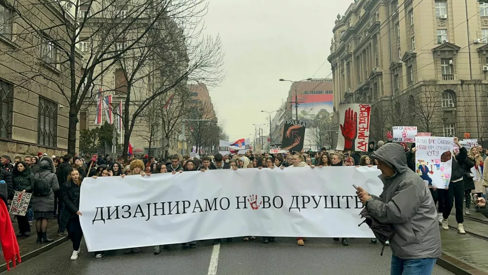 Beograd, protesti, 25. 1. 2025