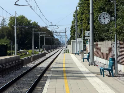 22.08.2024 - simbolična fotografija - vlak, železnica, promet, postaja TivoliFoto: Tomaž Skale