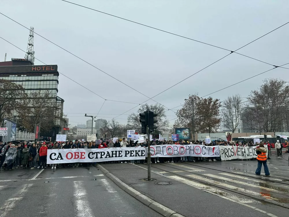 Protesti, Beograd, 24. 1. 2025