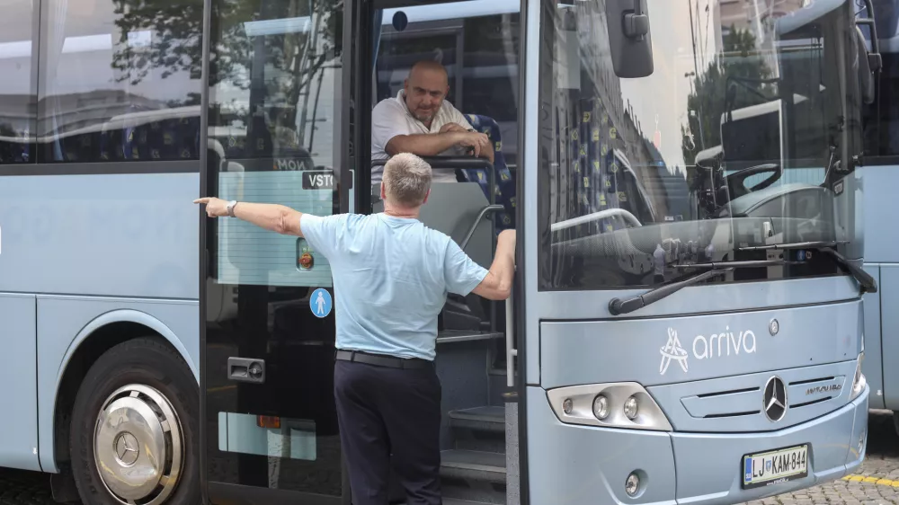 - 12.07.2024 - Avtobusna postaja, Ljubljana  //FOTO: Jaka Gasar