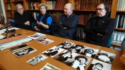 30.01.2025 - Novinarska konferenca ob pridobitvi rokopisne zapuščine Marka Breclja (1951-20229 NUKFoto: Tomaž Skale