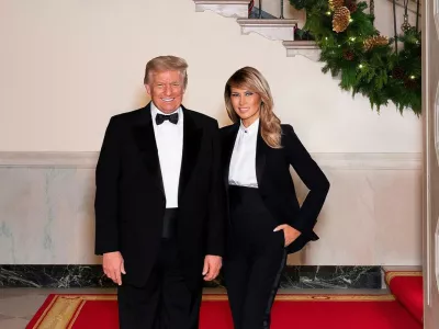 Donald in Melania Trump