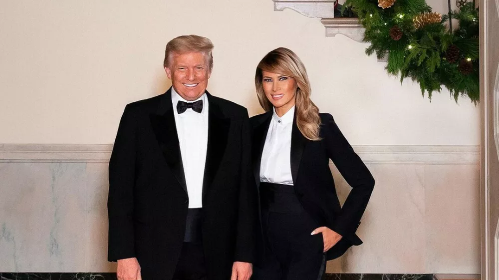 Donald in Melania Trump