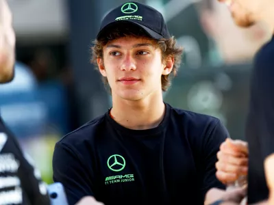 FILED - 21 March 2024, Australia, Melbourne: Italian racing driver Andrea Kimi Antonelli from the Prema Racing Team during the 2024 Australian Formula 1 Grand Prix at the Albert Park Circuit. Mercedes announces that Antonelli will replace Hamilton in the new Formula 1 season. Photo: -/DPPI/dpa