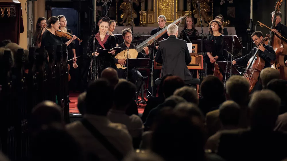 12. 8. Alessandro Stradella: oratorij Sveti Janez KrstnikKathrin Hottiger, sopranBénédicte Tauran, sopranAco Aleksander Bišćević, visoki tenorRaffaelle Giordani, tenorLisandro Abadie, basFestivalski baročni orkester