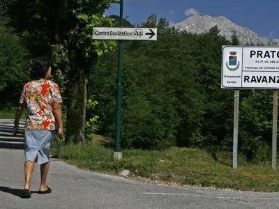 Ravanca (Prato)- REZIJA 2010 - alpska dolina v severovzhodnem delu Furlanije-Julijske krajine.v severovzhodni Italiji, meji na slovenski občini Kobarid in Bovec, sicer pa še na italijanske občine Beneške Slovenije//FOTO: Bojan Velikonja / Foto: Bojan Velikonja