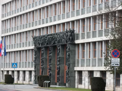 Ljubljana. Parlament. Državni Zbor. Stavba