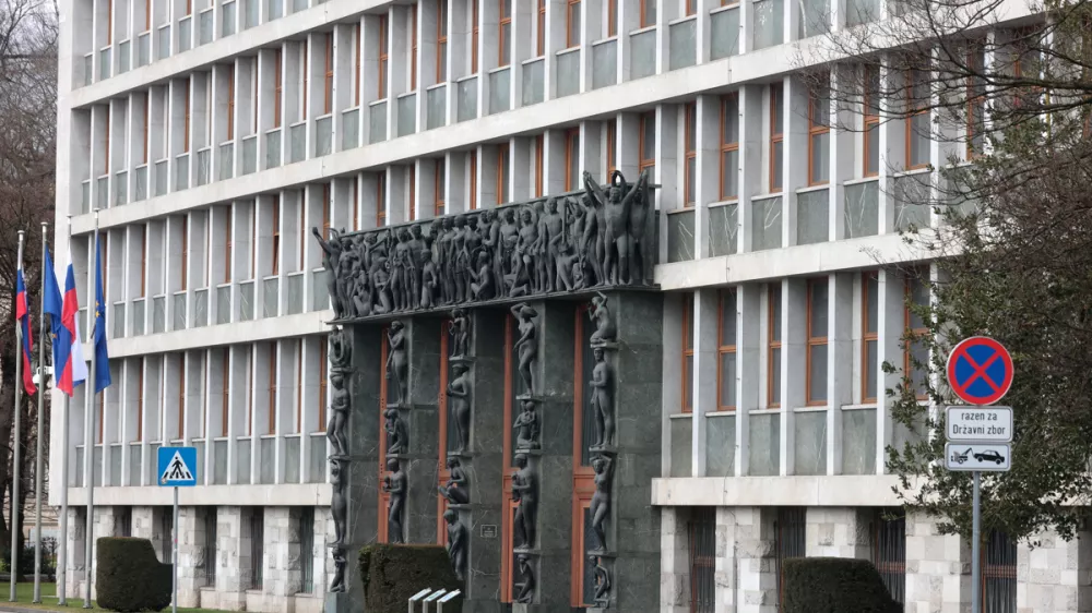 Ljubljana. Parlament. Državni Zbor. Stavba