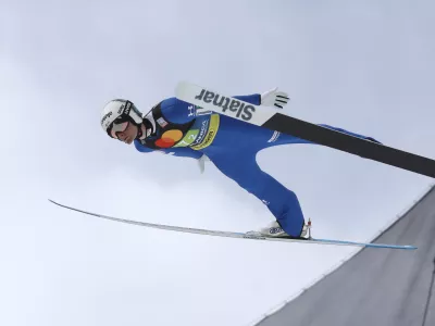 Domen Prevc01.04.2023 - ekipna tekma - PLANICA - smučarski skoki - FIS finale svetovnega pokala v smučarskih skokih - posamična tekma - //FOTO: Luka Cjuha