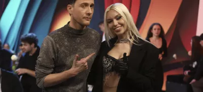 Klemen Slakonja in July Jones sta se v velikem finalu potegovala za zmago. / Foto: Luka Cjuha