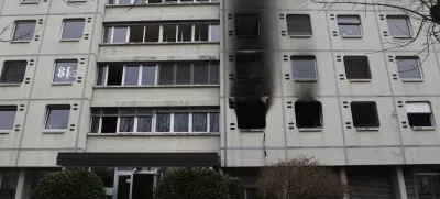 30.01.2025 - Dijaški dom Poljane - Požar - izjave ministra za vzgojo in izobraževanje Vinka Logaja ob obisku prizorišča požarne nesreče v Dijaškem domu Ivana Cankarja v Ljubljani. Z njim bo tudi ravnatelj dijaškega doma Šemso Mujanović.Foto: Luka Cjuha