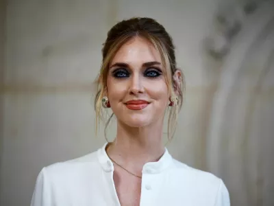 FILE PHOTO: Chiara Ferragni poses during a photocall before Dior Haute Couture Fall/Winter 2023-2024 collection show in Paris, France, July 3, 2023. REUTERS/Sarah Meyssonnier/File Photo