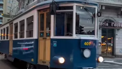 V Trst ponovno pelje openski tramvaj. F AGK