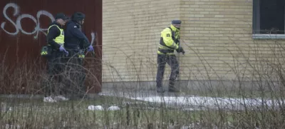 A major police operation is underway at Risbergska School in Örebro, Sweden, on February 4, 2025, following reports of a serious violent crimePhoto: Kicki Nilsson / TT / Code 11380,Image: 960064097, License: Rights-managed, Restrictions:, Model Release: no