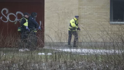 A major police operation is underway at Risbergska School in Örebro, Sweden, on February 4, 2025, following reports of a serious violent crimePhoto: Kicki Nilsson / TT / Code 11380,Image: 960064097, License: Rights-managed, Restrictions:, Model Release: no