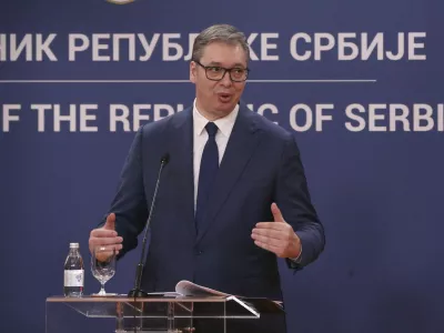 Srbski predsednik Aleksandar Vučić