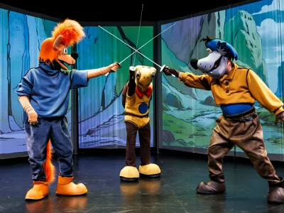 Miki MusterDogodivščine Zvitorepca, Trdonje in Lakotnika: Trije mušketirjiRežija: Matjaž PograjcFotografija: Matej Povše