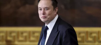 FILE - Elon Musk arrives before the 60th Presidential Inauguration in the Rotunda of the U.S. Capitol in Washington, Monday, Jan. 20, 2025. (Kevin Lamarque/Pool Photo via AP, File)