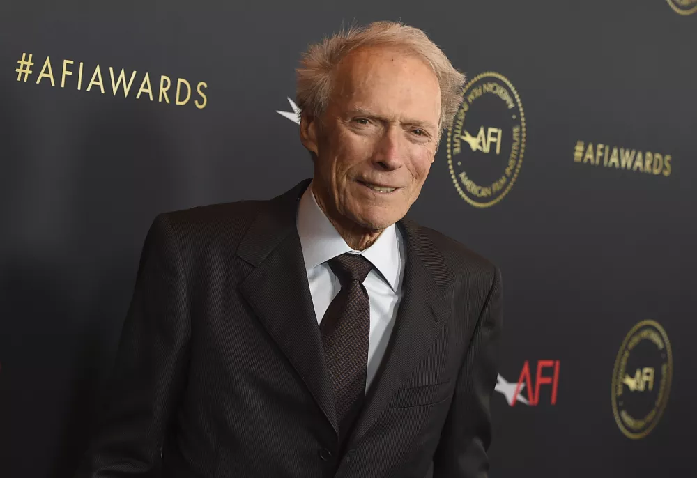 ﻿FILE - In this Jan. 3, 2020 file photo, Clint Eastwood arrives at the AFI Awards in Los Angeles. Eastwood turns 90 on Sunday, May 31. (Photo by Jordan Strauss/Invision/AP, File)