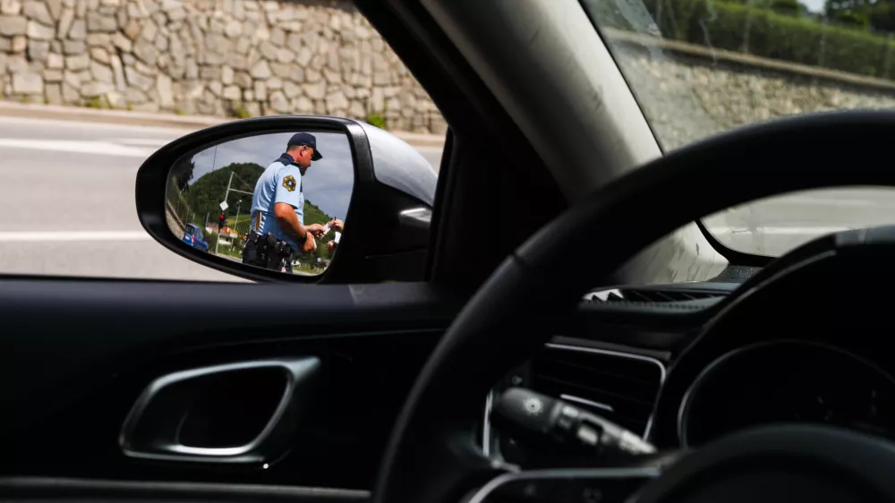 - 19.07.2023 – Policijska kontrola prometa. Policija prometna. //FOTO: Bojan Velikonja