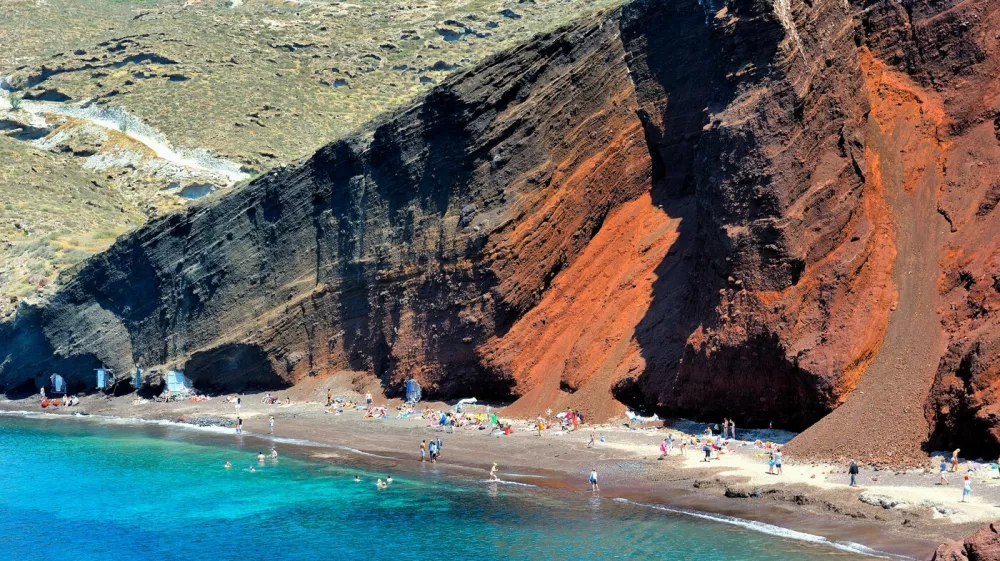 Rdeča plaža, SantoriniRed beach, Santorini