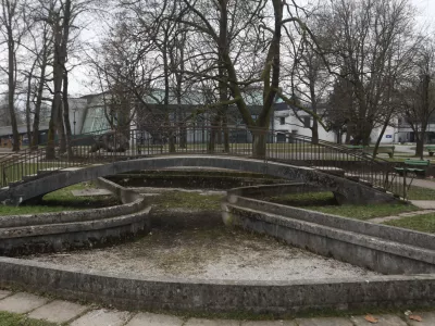 06.02.2025. Bloudkov park, otroško igrišče v parku Tivoli. Foto: Bojan Velikonja 