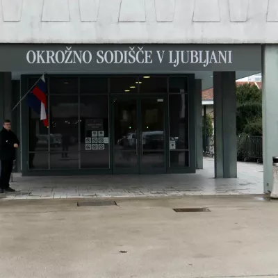 24.01.2025 -sodišče,kavaški klanokrožno sodišče, varnost, policijaFoto: Tomaž Skale