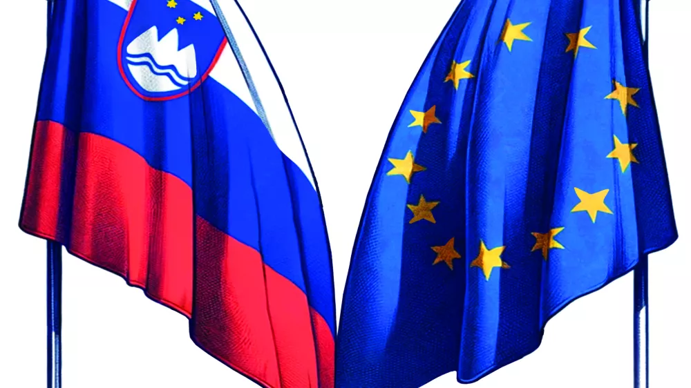 naslovnica objektiv ilustracija Evropska unija EU obletnica Luka Seme