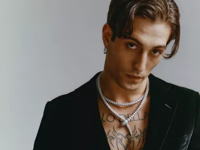 David kot ambasador znamke Bvlgari. Foto. Bvlgari press