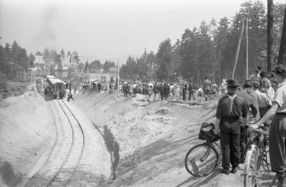 pionirska proga otvoritev / Foto: Zvone Mahovič,hrani: Mnszs