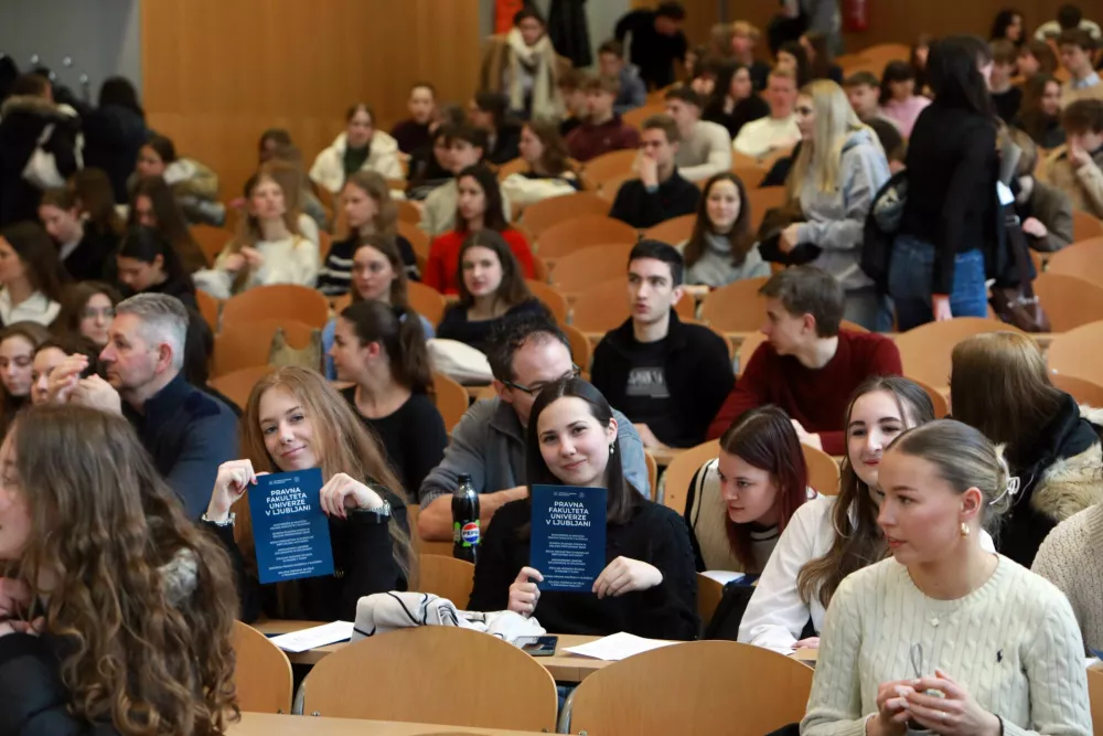 14.02.2025 - informativni dnevi, Pravna fakultetaFoto: Tomaž Skale