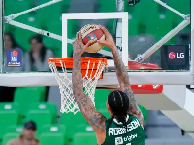 Devin Robinson, cedevita olimpija - krka 