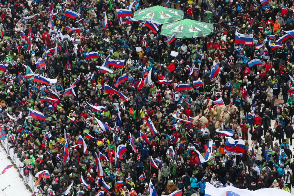 15.02.2025. Ljubno skoki, foto: Bojan Velikonja