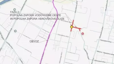 Prenavlja se Vodovodna cesta in Verovškova ulica