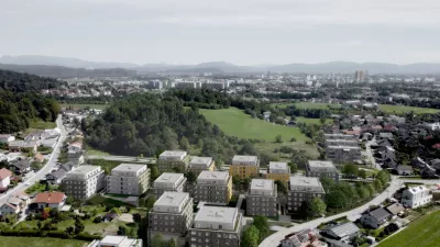 Stanovanjska soseska Stanovanjski sklad Republike Slovenije Glince Podutik