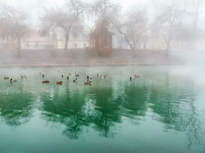 Ljubljana, mraz. Foto: Reuters/Alamy