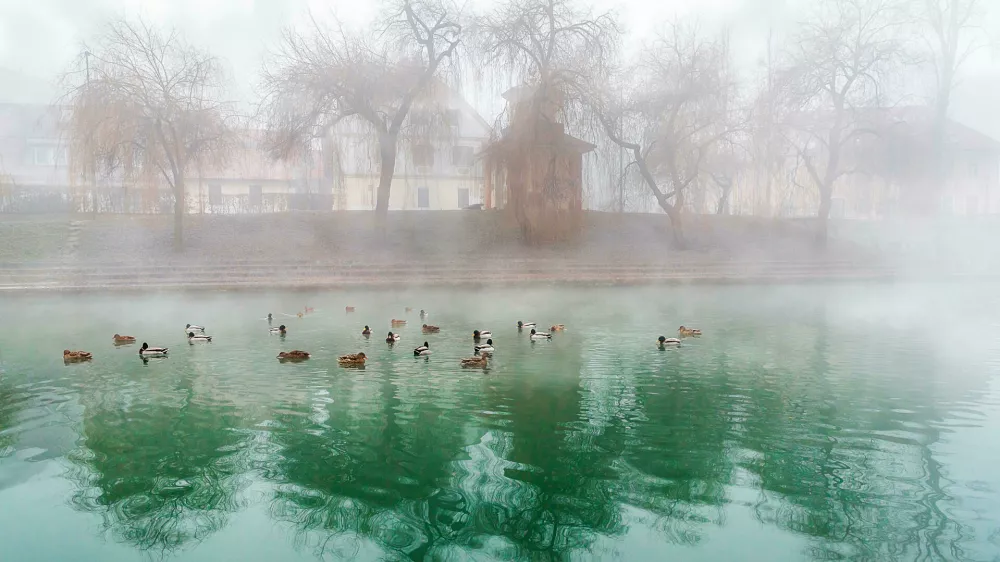 Ljubljana, mraz. Foto: Reuters/Alamy