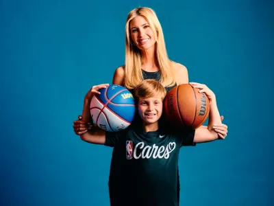 Ivanka Trump je bila s sinom Teodorjem gostja tekme vseh zvezd lige NBA. F instagram Ivanke Trump 