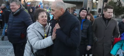 Janez Janša resno začenja mobilizacijo volilcev za vrnitev na oblast in napake vlade mu gredo na roke. Foto: Bojan Velikonja