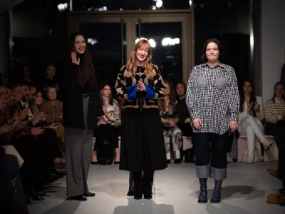 Na otvoritveni dan so svoje kolekcije predstavile Anika Opara z blagovno znamko ÆMONA, BRENCHA Brine Vidic in MNKCL Monike Colja. Foto: HFDA / Darkroom Productions