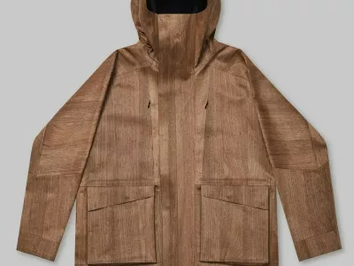 Ferrari Press AgencyWooden jacket 1Ref 1653411/02/2025See Ferrari textPictures must credit: VollebakA fashion label has unveiled a jacket — made of wood.And the company said it did it because turning a tree into clothing was "an absurdly difficult technical challenge."The zip-up hooded jacket comes with pocket flaps.It has not released details of how the garment was manufactured.But a close up of the fabric shows tiny crosshatched mini blocks of wood.There is no clue given s to how they hold together.London-based company Vollebak intends to eventually offer wooden jackets for sale with a £2,495 GBP / €2.990 euros price tag.And it has opened a waiting list for those interested in acquiring one.A spokesperson said: " It's all about the technical feat vs the performance advantage of the material."It forces us to tackle, then solve, technical challenges that would otherwise remain completely theoretical."OPS: The Vollebak wooden jacket.Picture supplied by Ferrari,Image: 962199723, License: Rights-managed, Restrictions:, Model Release: no