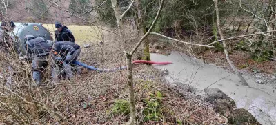 onesnaženje pri vodnem zajetju Ovčja jama v občini Gorje