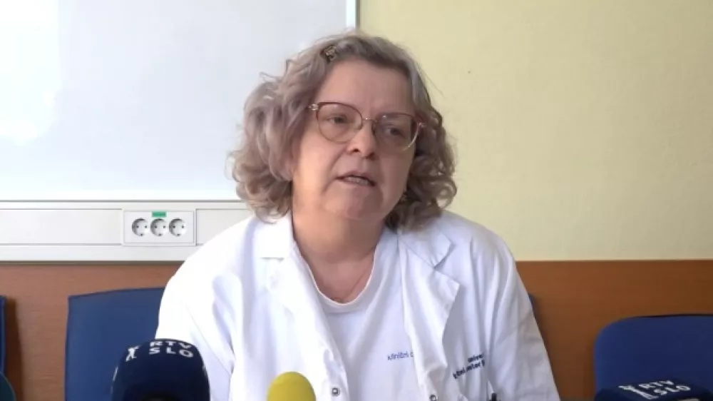 Predstojnica Dermatovenerološke klinike UKC Ljubljana Tanja Planinšek Ručigaj. Foto: STA