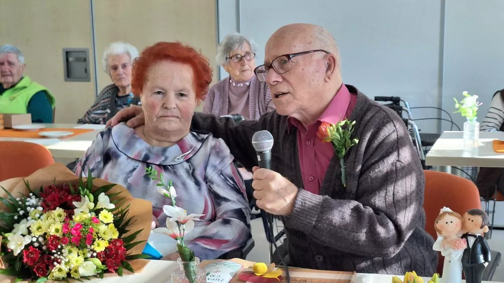 V Domu upokojencev Kranj sta od lanskega aprila. Foto: Tina Jereb