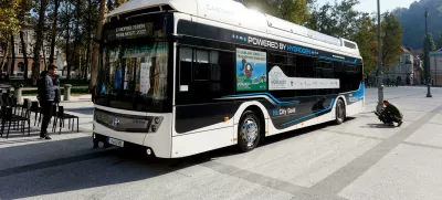 testiranje avtobusa na vodik Ljubljana 2022