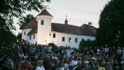 Festivalsko dogajanje v grad Bogenšperk privabi tudi do 5000 obiskovalcev. Foto: Anže Malis